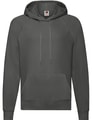 Heren Hoodie Fruit of the Loom Lightweight 62-140-0 Light Graphite